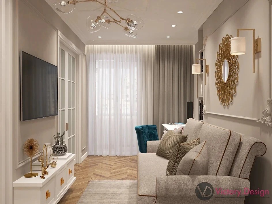 Квартира на Наличной ул. 45 кв.м