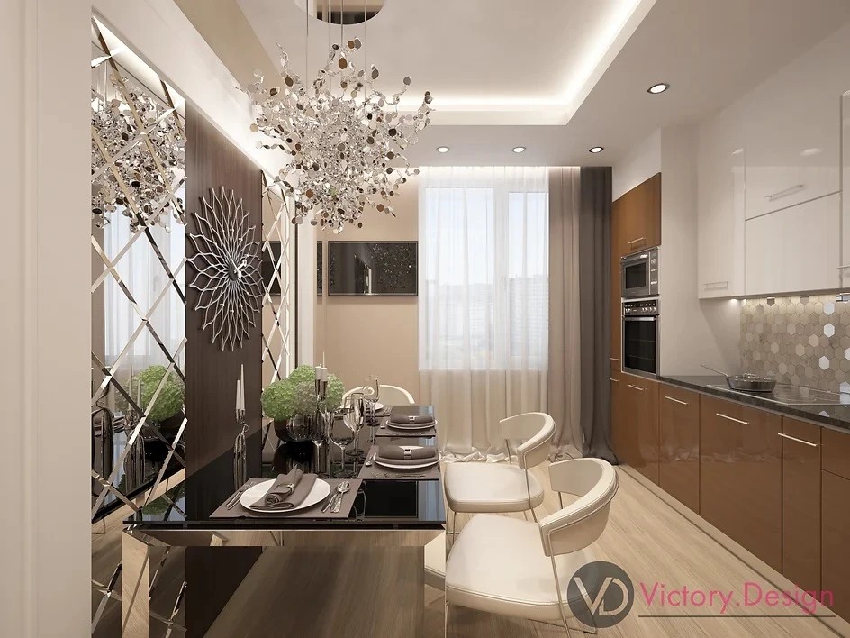 Дизайн-проект 3-комнатной квартиры в  ЖК «Балтийская Жемчужина»