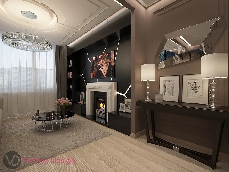 Дизайн-проект 3-комнатной квартиры в  ЖК «Балтийская Жемчужина»