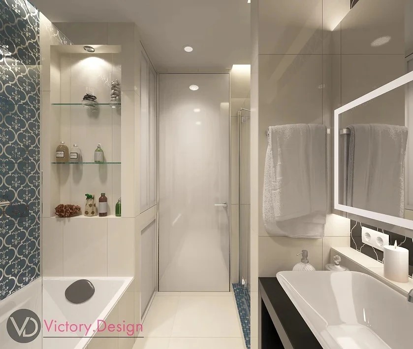 Дизайн-проект 3-комнатной квартиры в  ЖК «Балтийская Жемчужина»