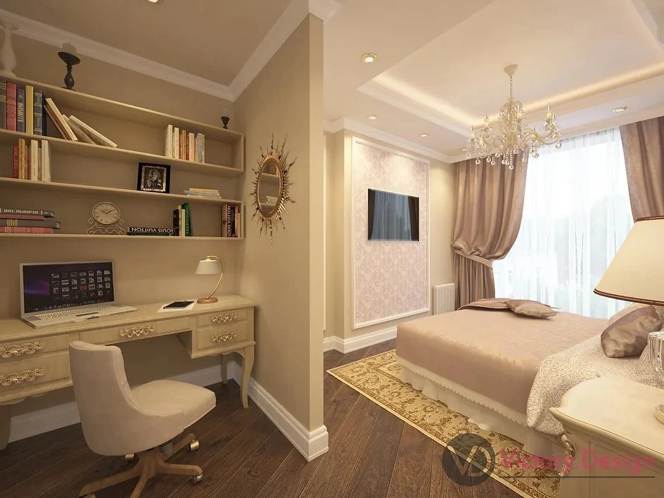 Дизайн-проект двухкомнатной квартиры в ЖК «Шаляпин»