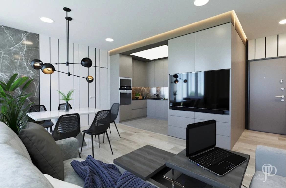 "Евротрешка" в современном стиле ЖК Васильки