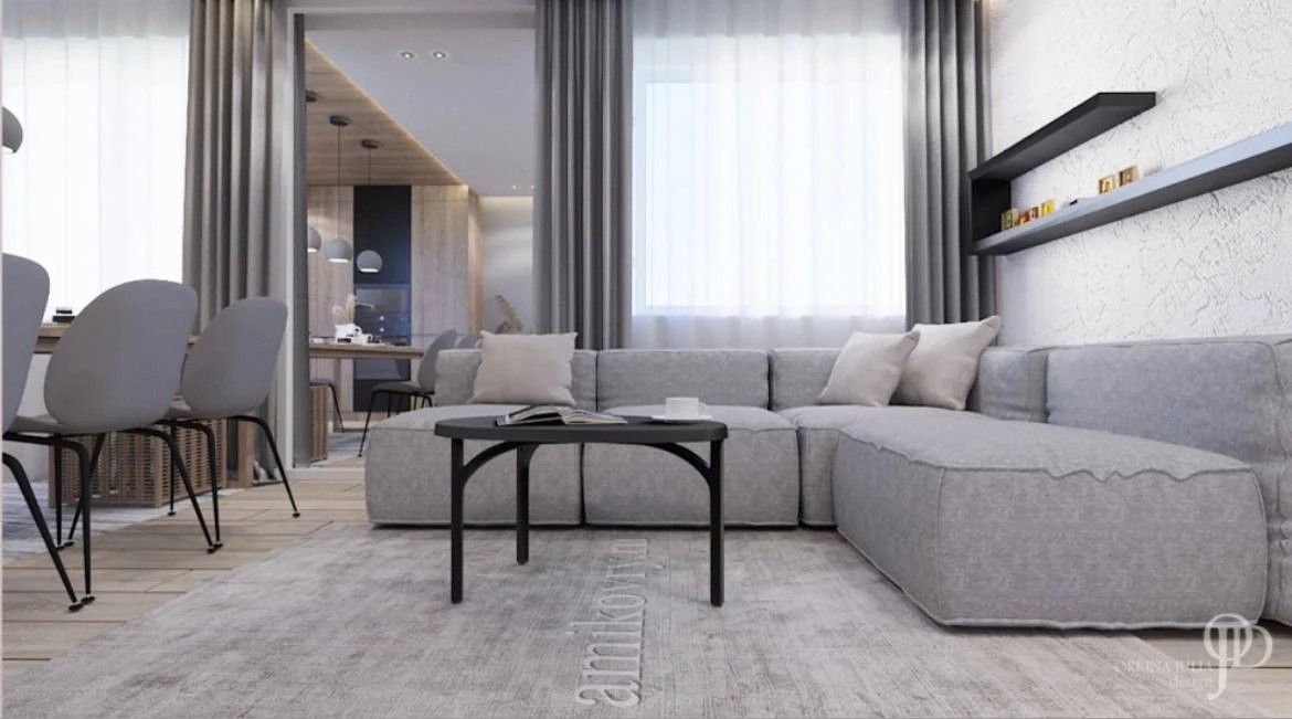 Кухня -гостиная в Нововятске