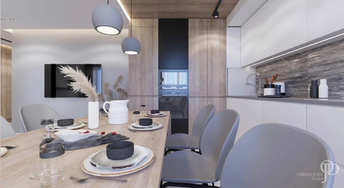 Кухня -гостиная в Нововятске