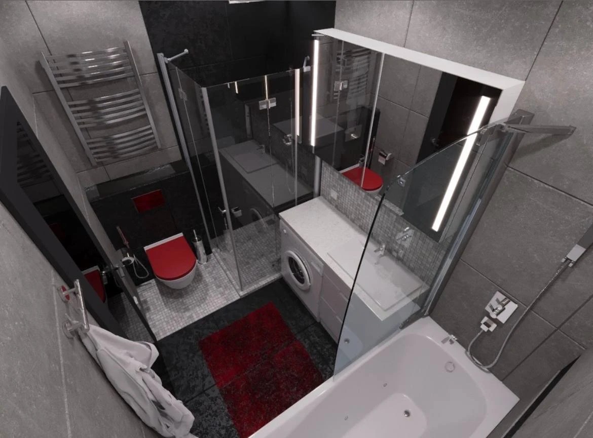 2-х комнатная квартира 48 м2 в современном стиле