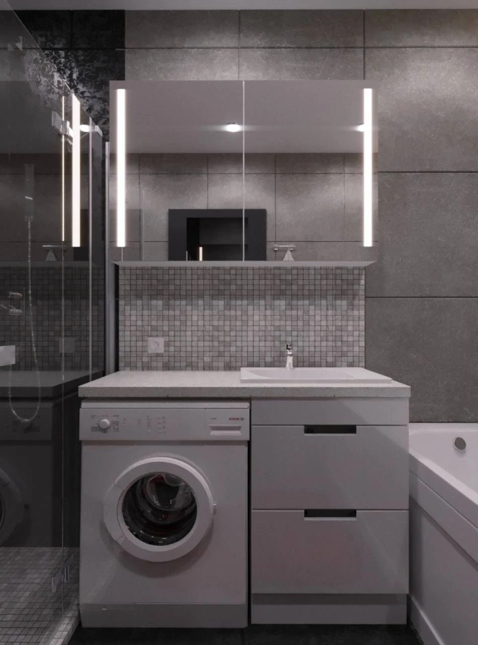 2-х комнатная квартира 48 м2 в современном стиле