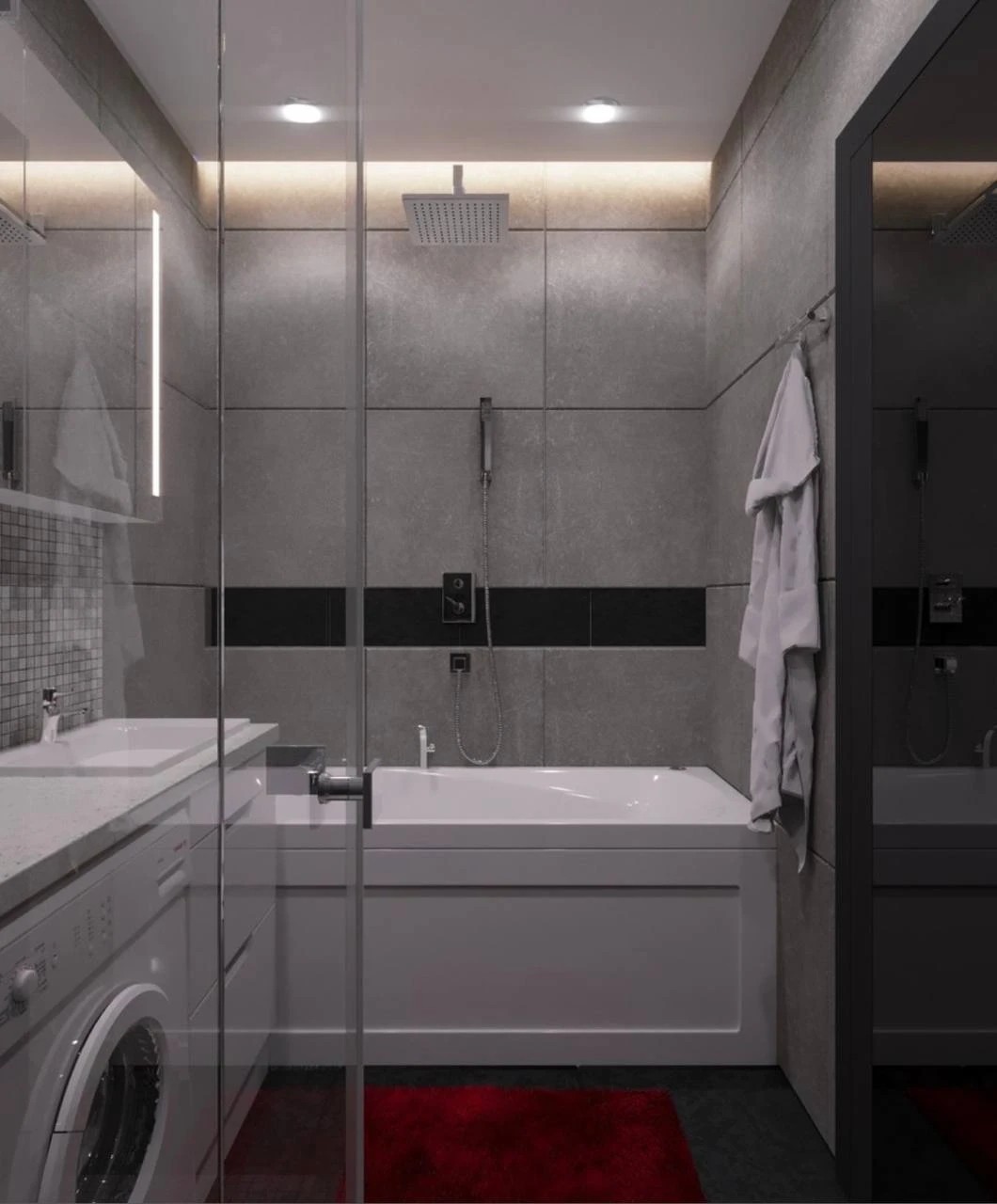 2-х комнатная квартира 48 м2 в современном стиле