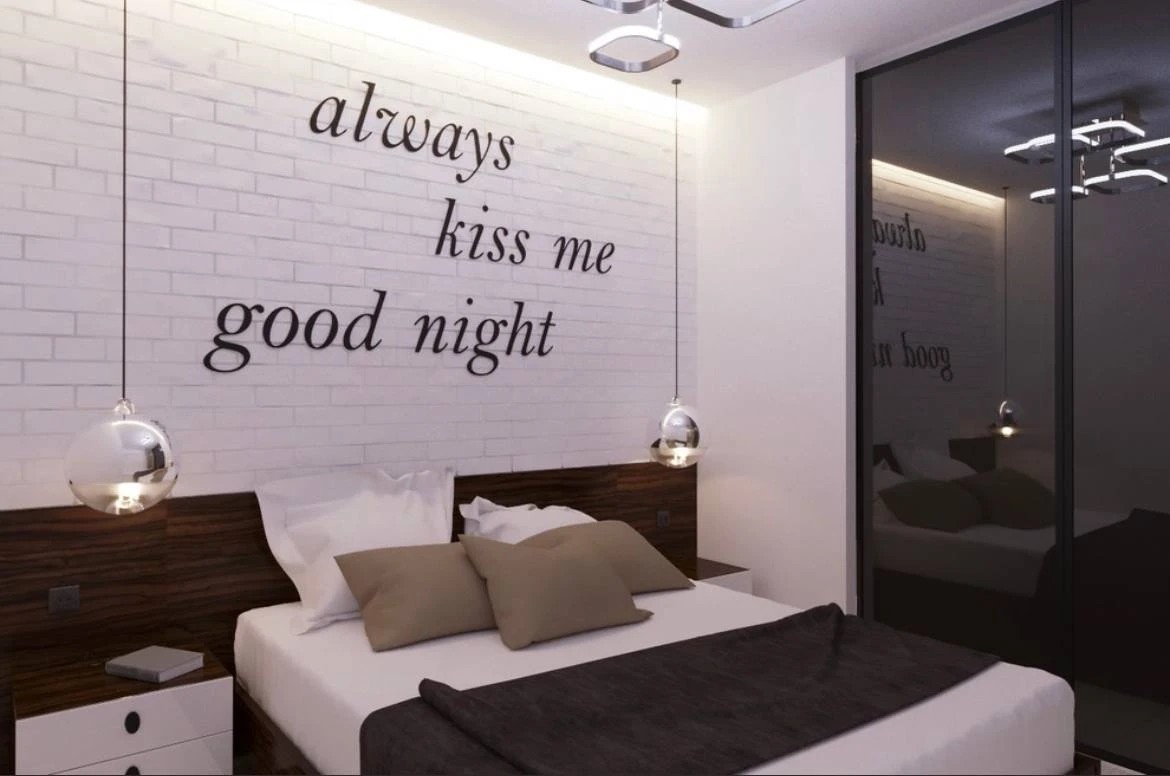 2-х комнатная квартира 48 м2 в современном стиле