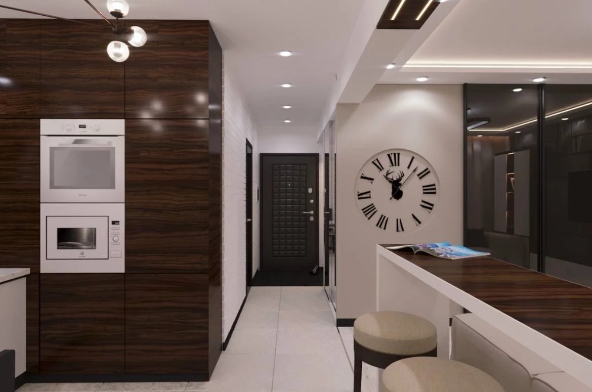 2-х комнатная квартира 48 м2 в современном стиле