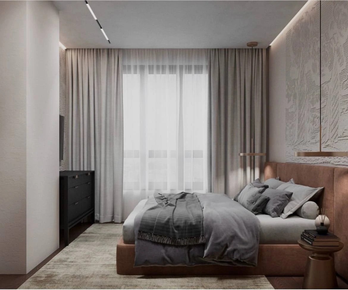 Дизайн проект спальни