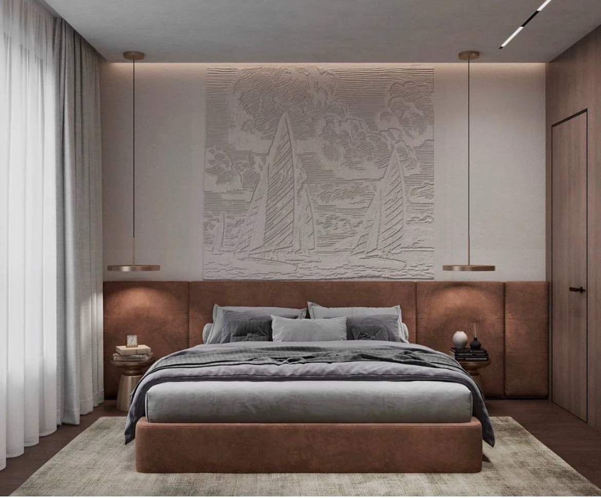 Дизайн проект спальни