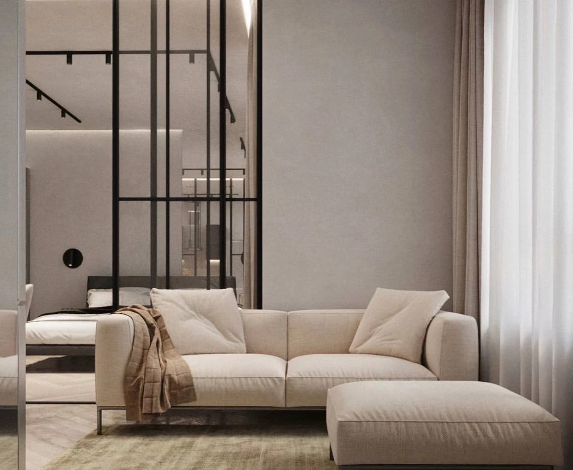 Гостиная+кухня+спальня