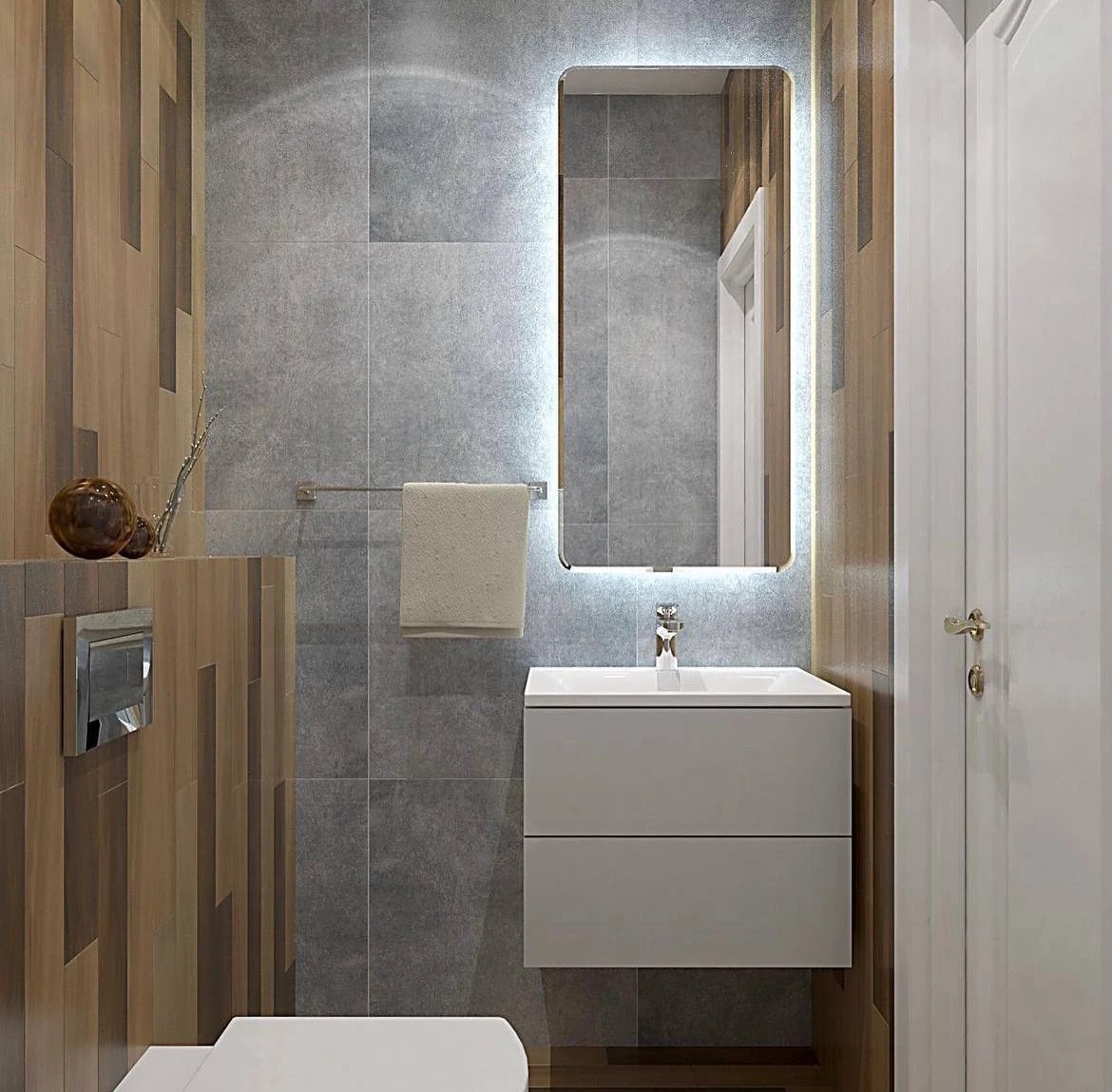 Дизайн-проекты ванной и санузла