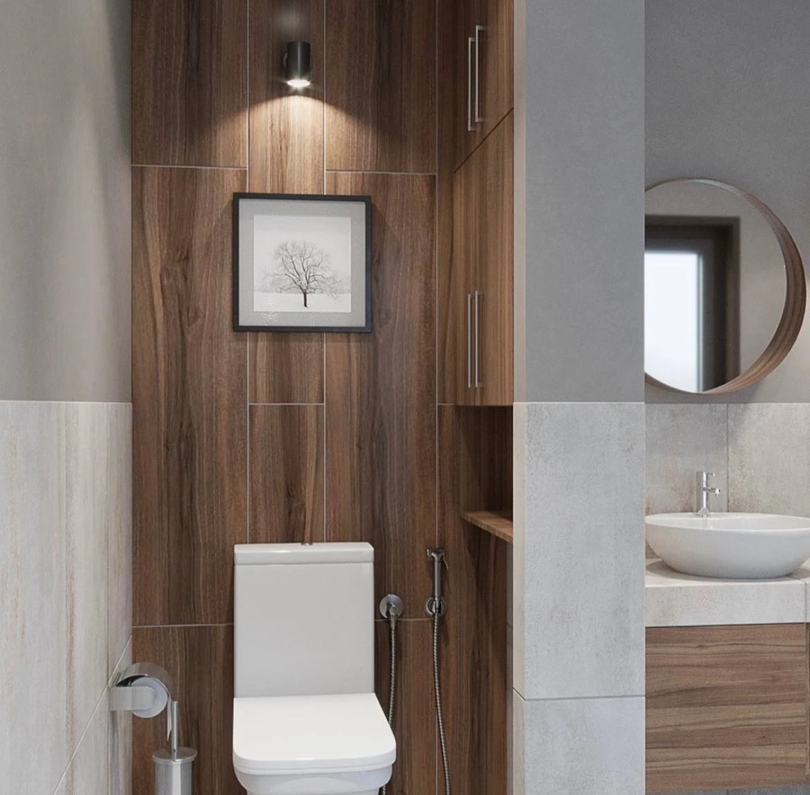 Дизайн-проекты ванной и санузла