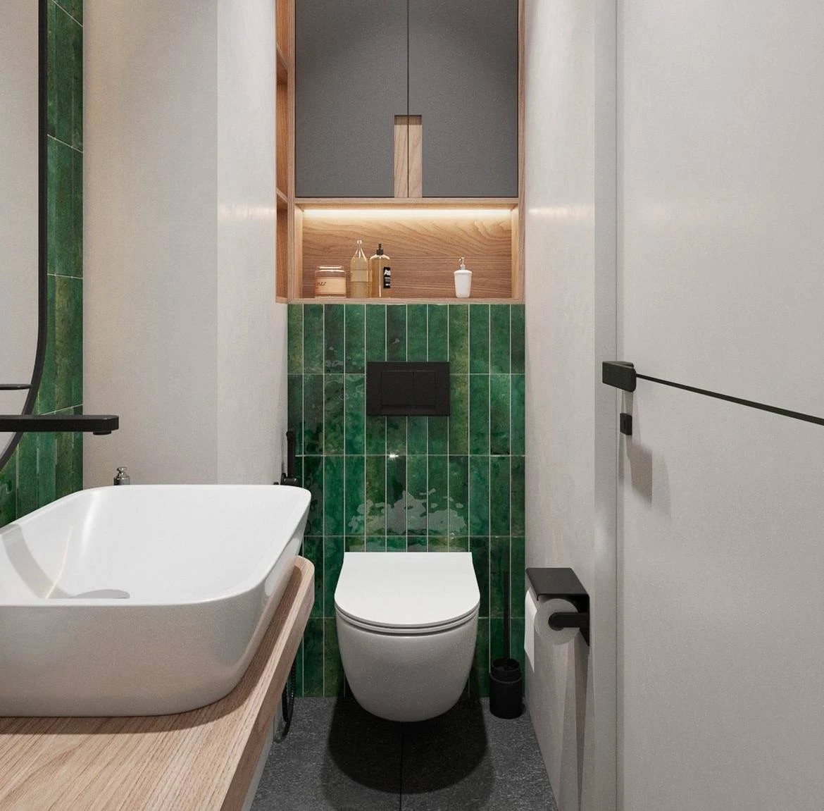 Дизайн-проекты ванной и санузла