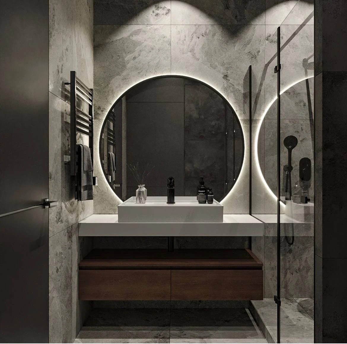 Дизайн-проекты ванной и санузла