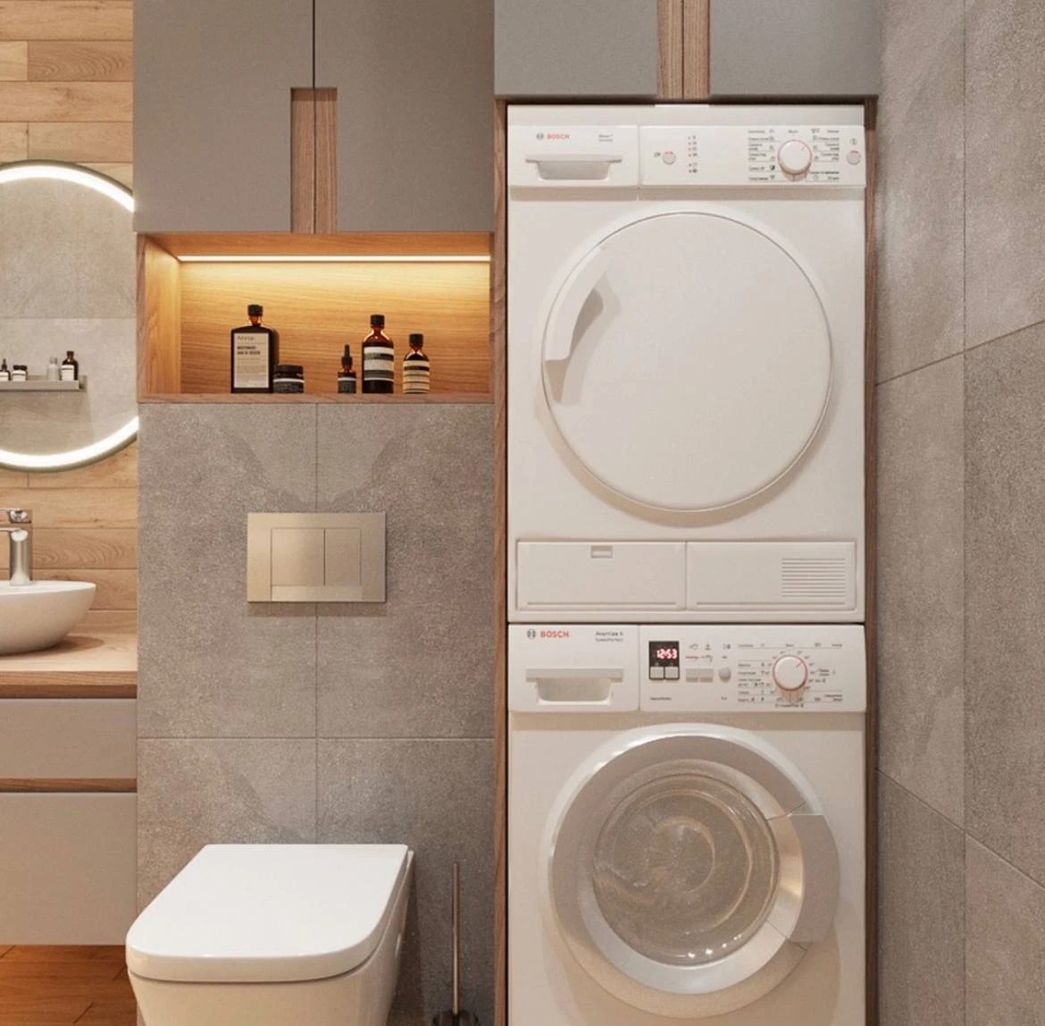 Дизайн-проекты ванной и санузла