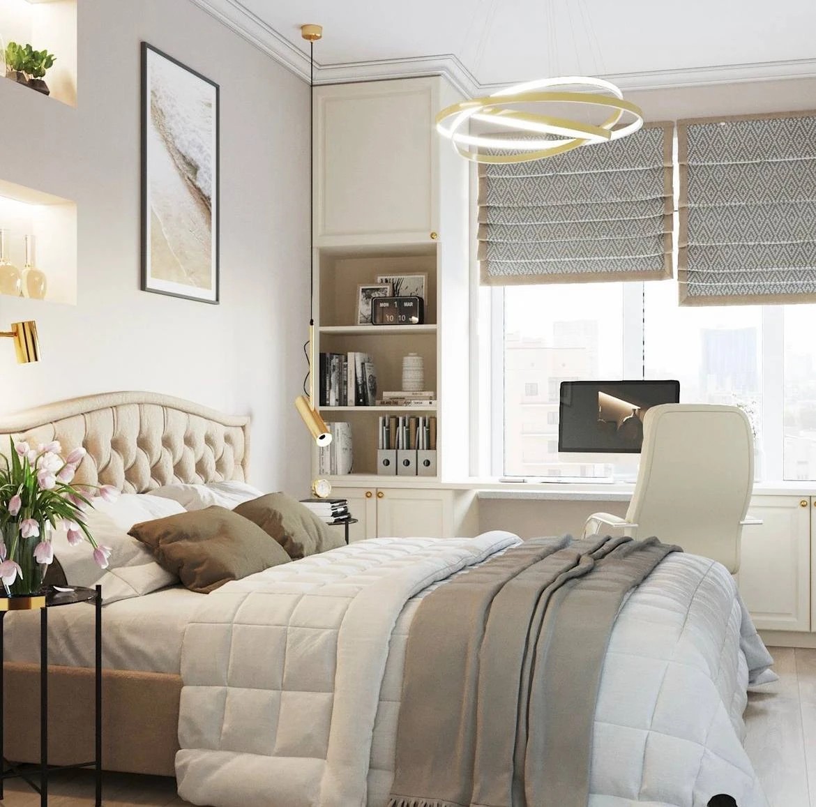 Дизайн-проект Еврооднушки 45 кв.м в Москве