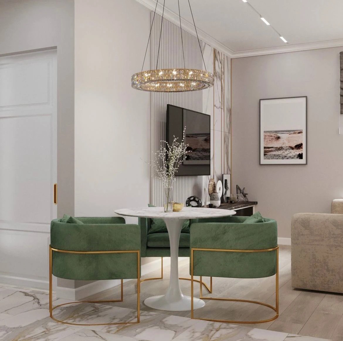 Дизайн-проект Еврооднушки 45 кв.м в Москве