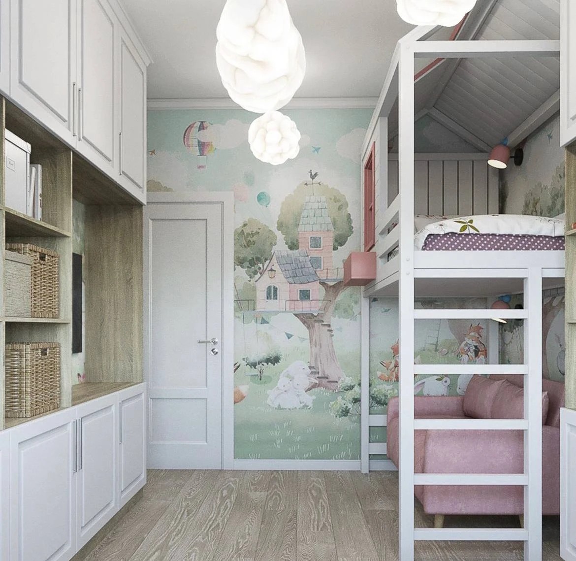 Дизайн-проекты детской