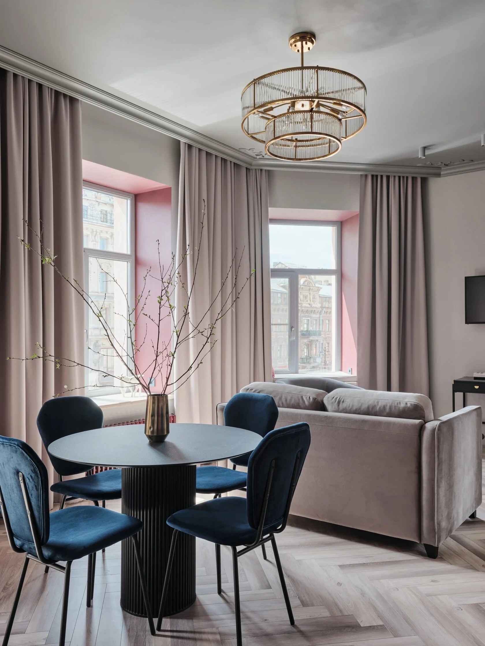 Проект для аренды «Невский 96». Деление на студии. Апартамент №1