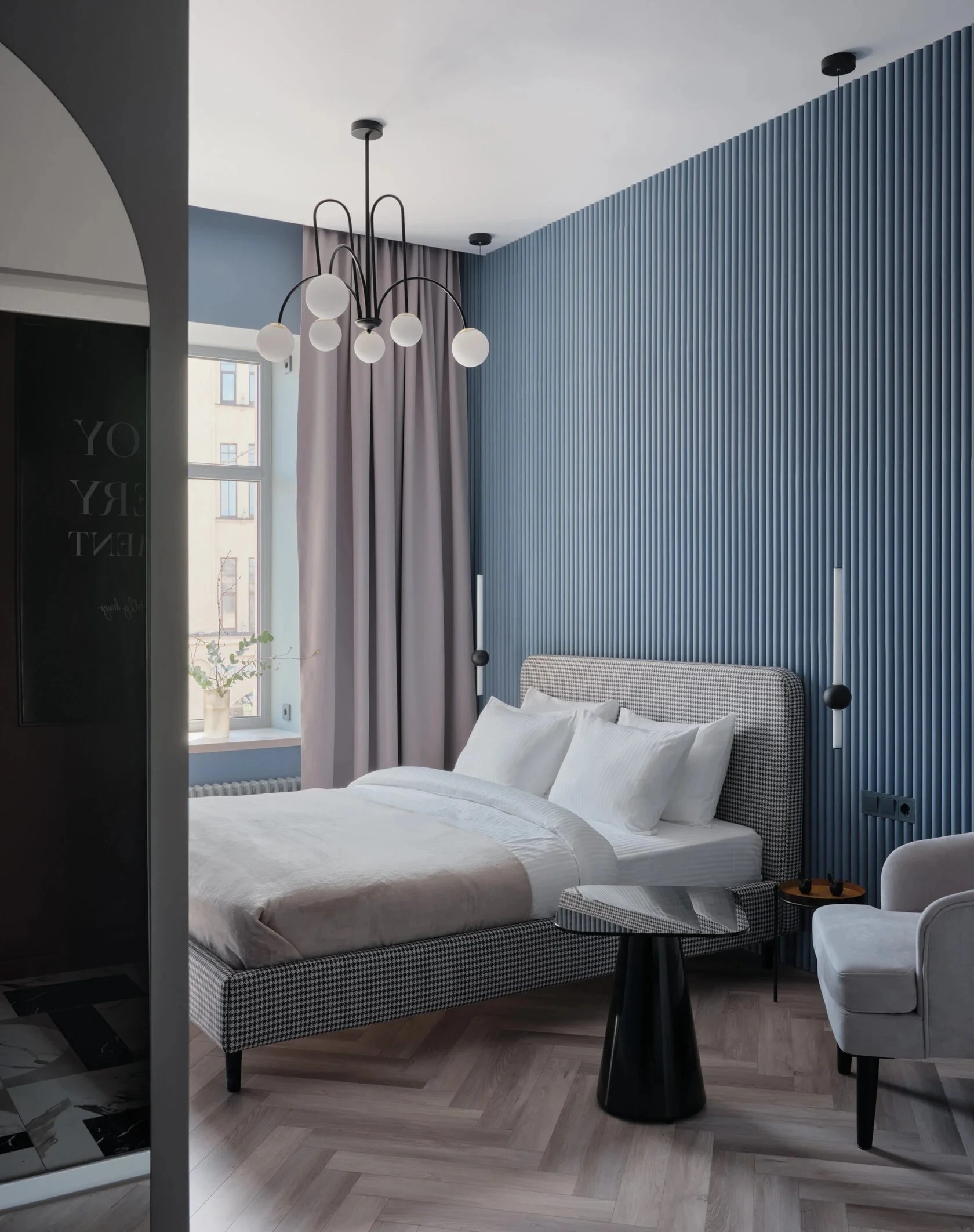 Проект для аренды «Невский 96». Деление на студии. Апартамент №2