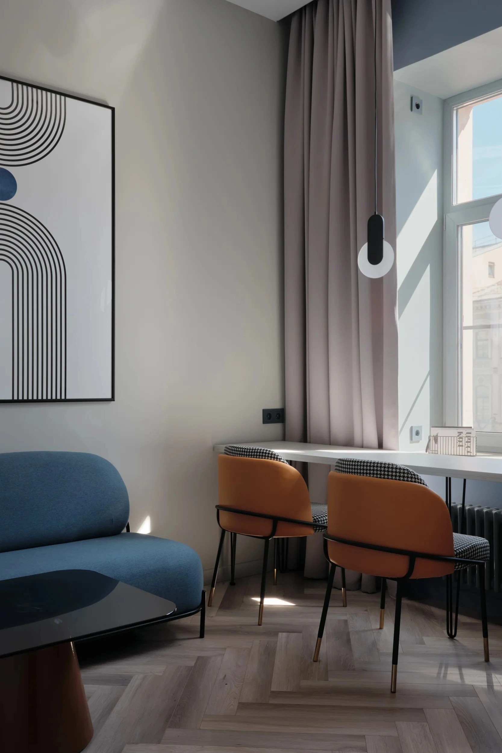 Проект для аренды «Невский 96». Деление на студии. Апартамент №2