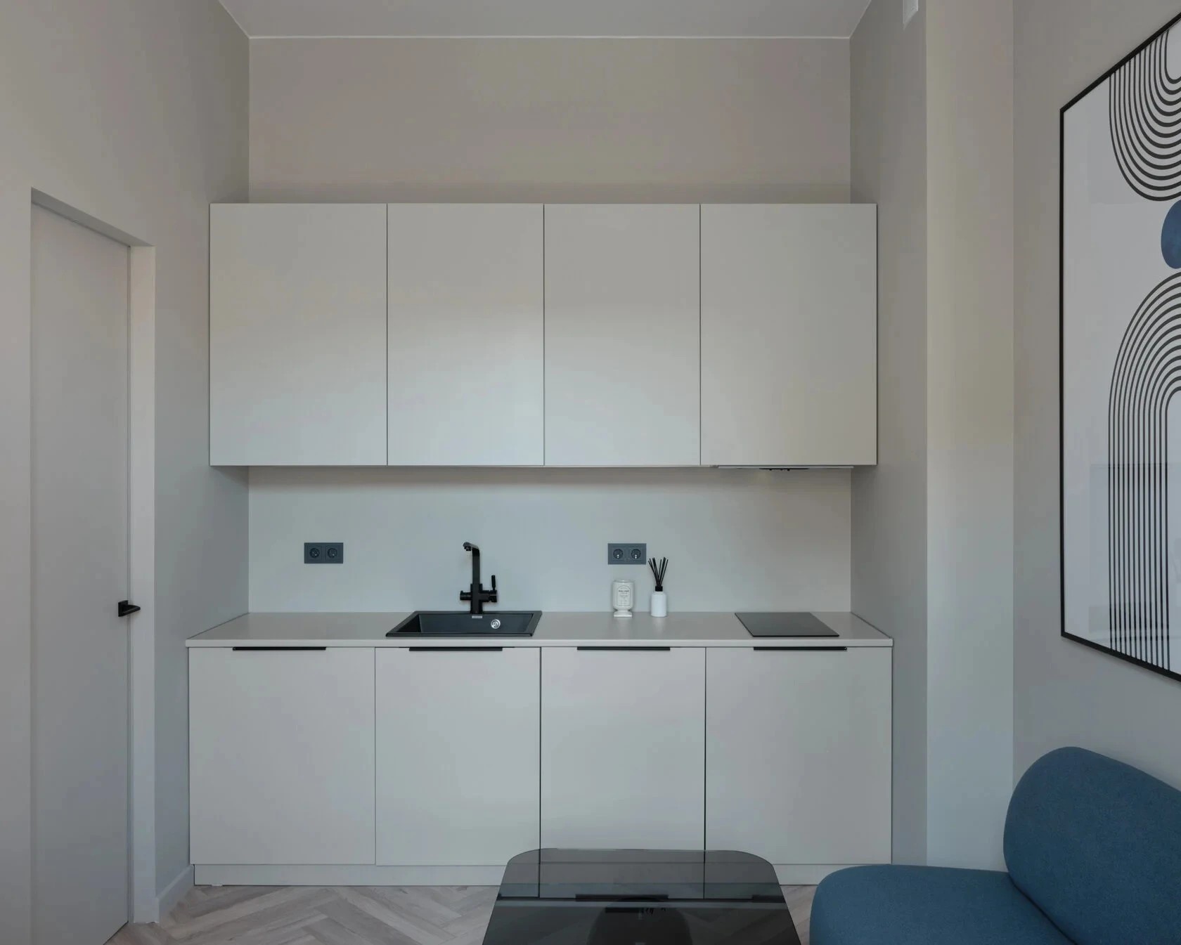 Проект для аренды «Невский 96». Деление на студии. Апартамент №2