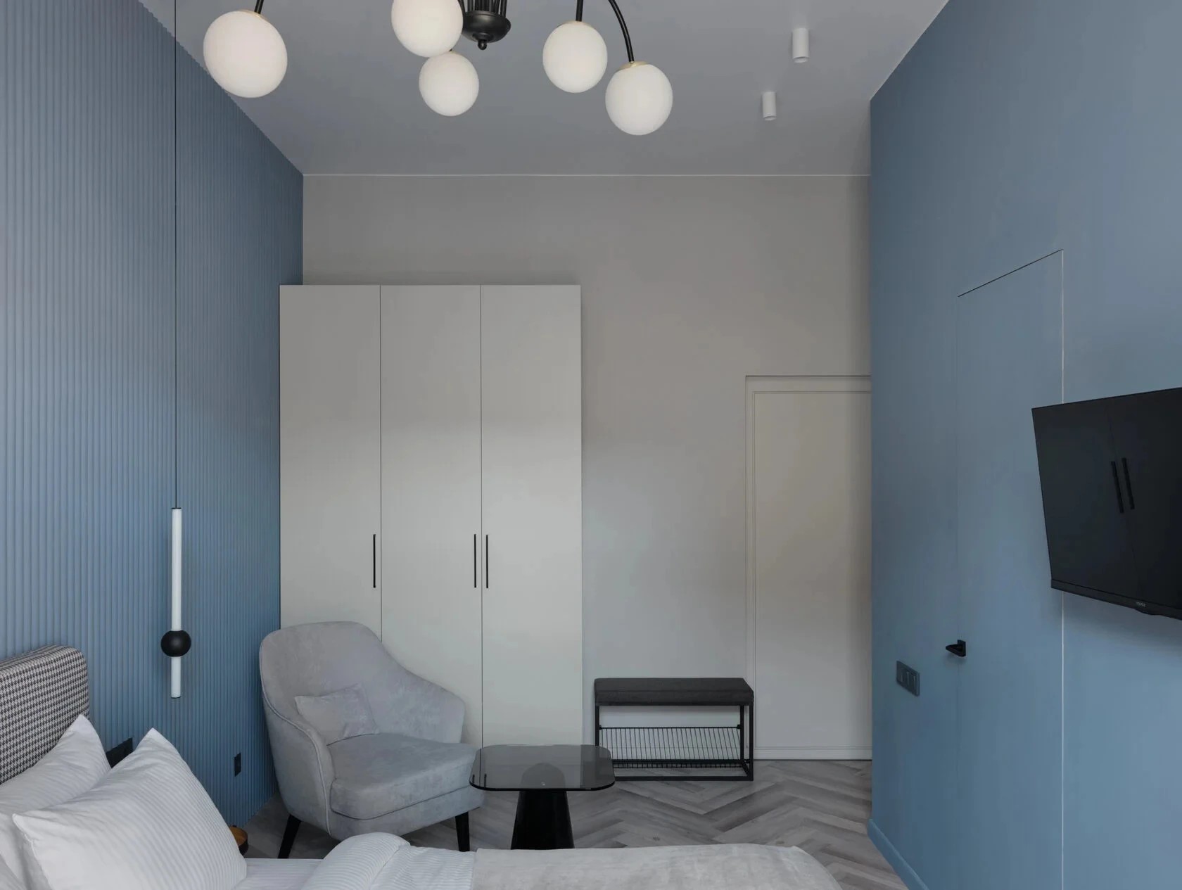 Проект для аренды «Невский 96». Деление на студии. Апартамент №2