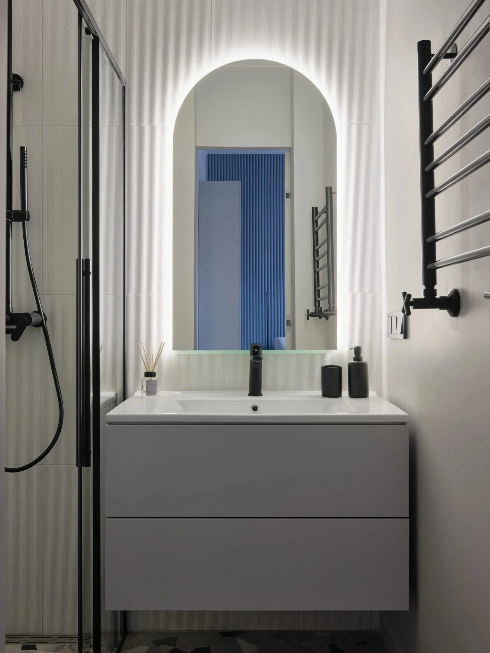 Проект для аренды «Невский 96». Деление на студии. Апартамент №2