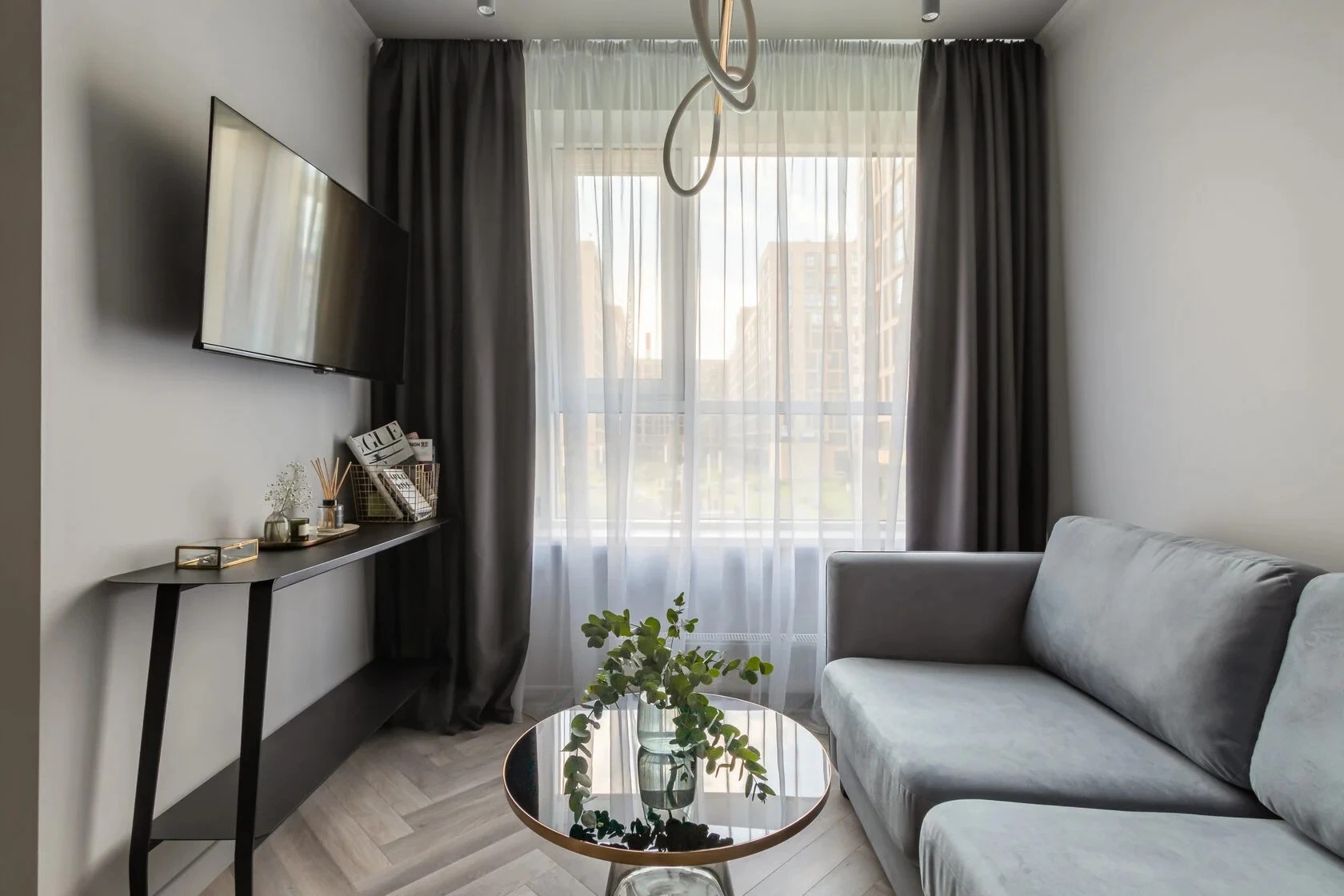 Проект для аренды в ЖК Ligovsky City. Деление на студии. Апартамент №1