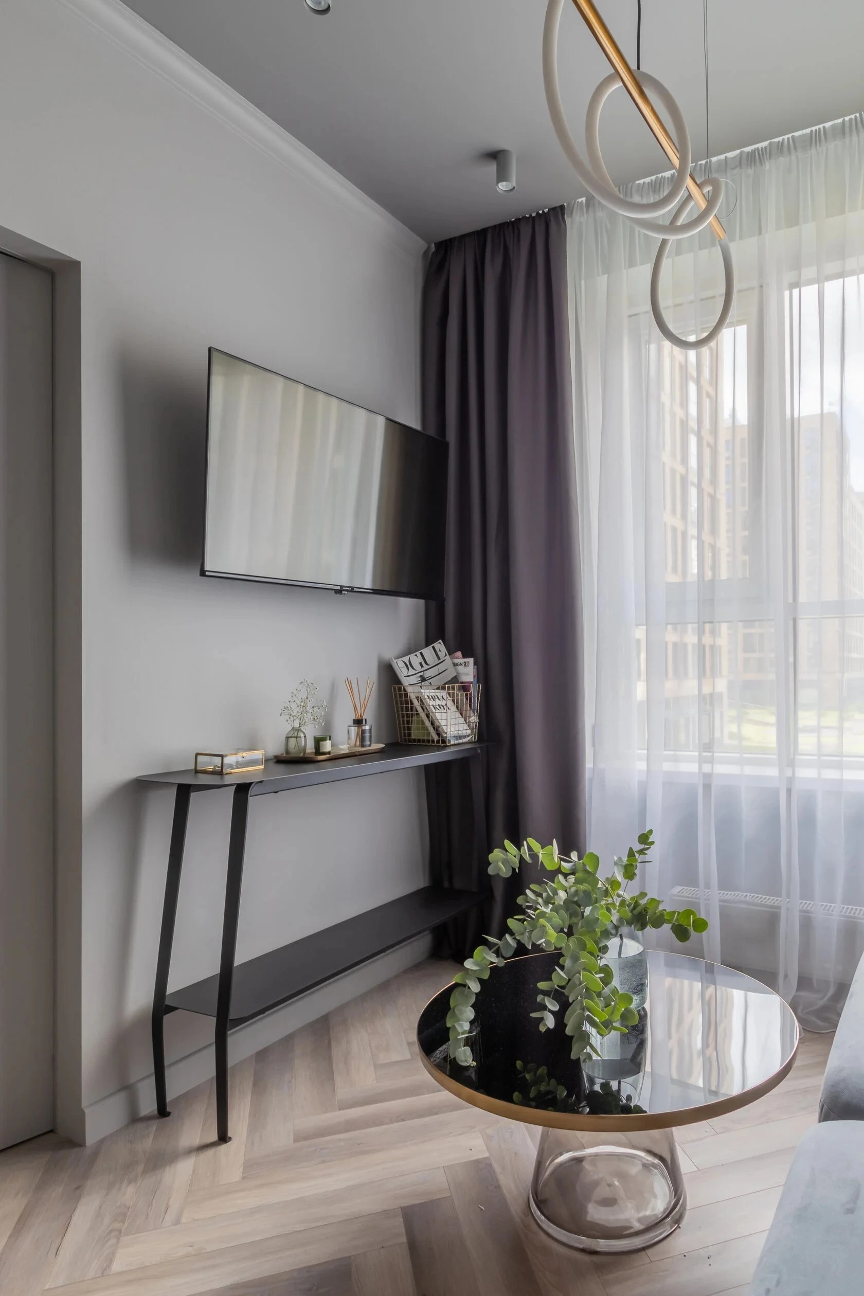 Проект для аренды в ЖК Ligovsky City. Деление на студии. Апартамент №1