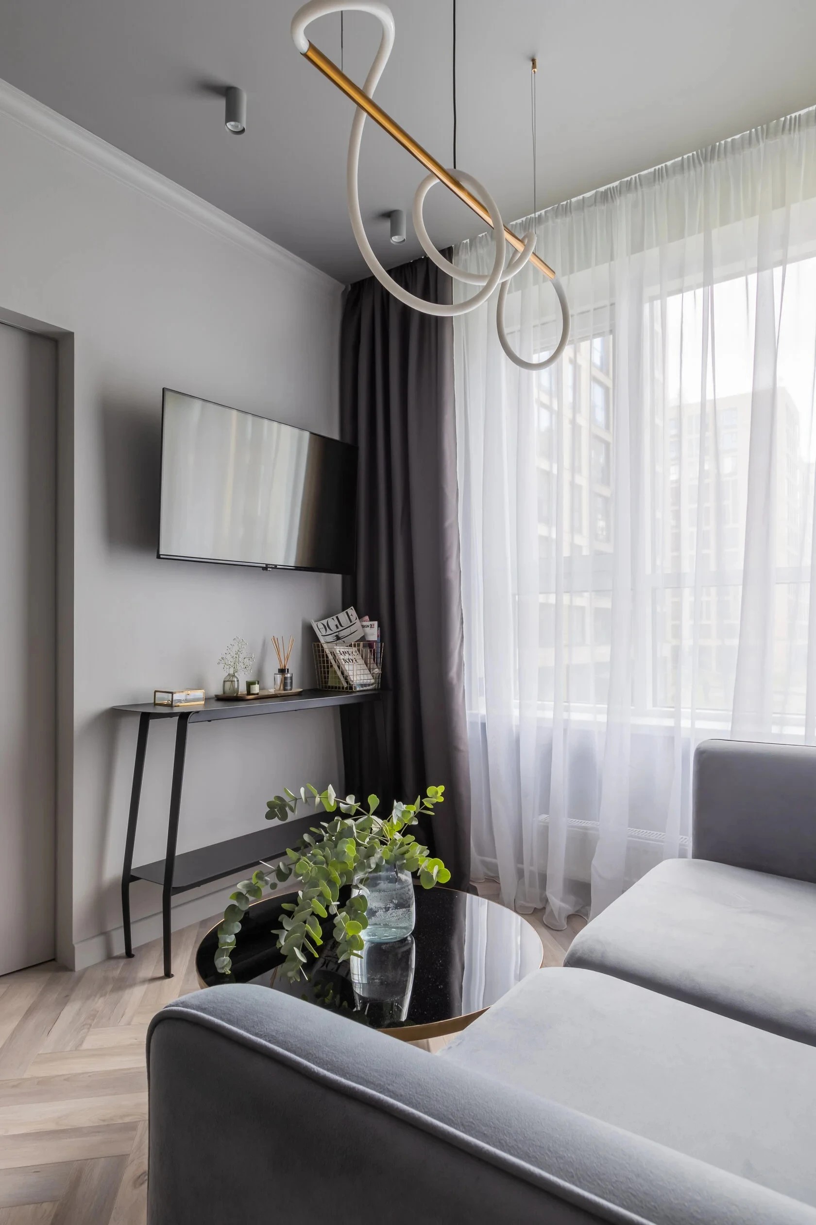 Проект для аренды в ЖК Ligovsky City. Деление на студии. Апартамент №1