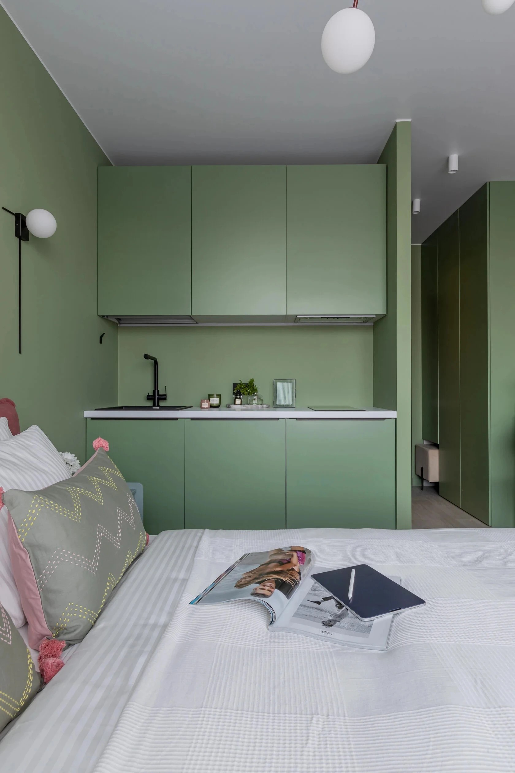 Проект для аренды в ЖК Ligovsky City. Деление на студии. Апартамент №2