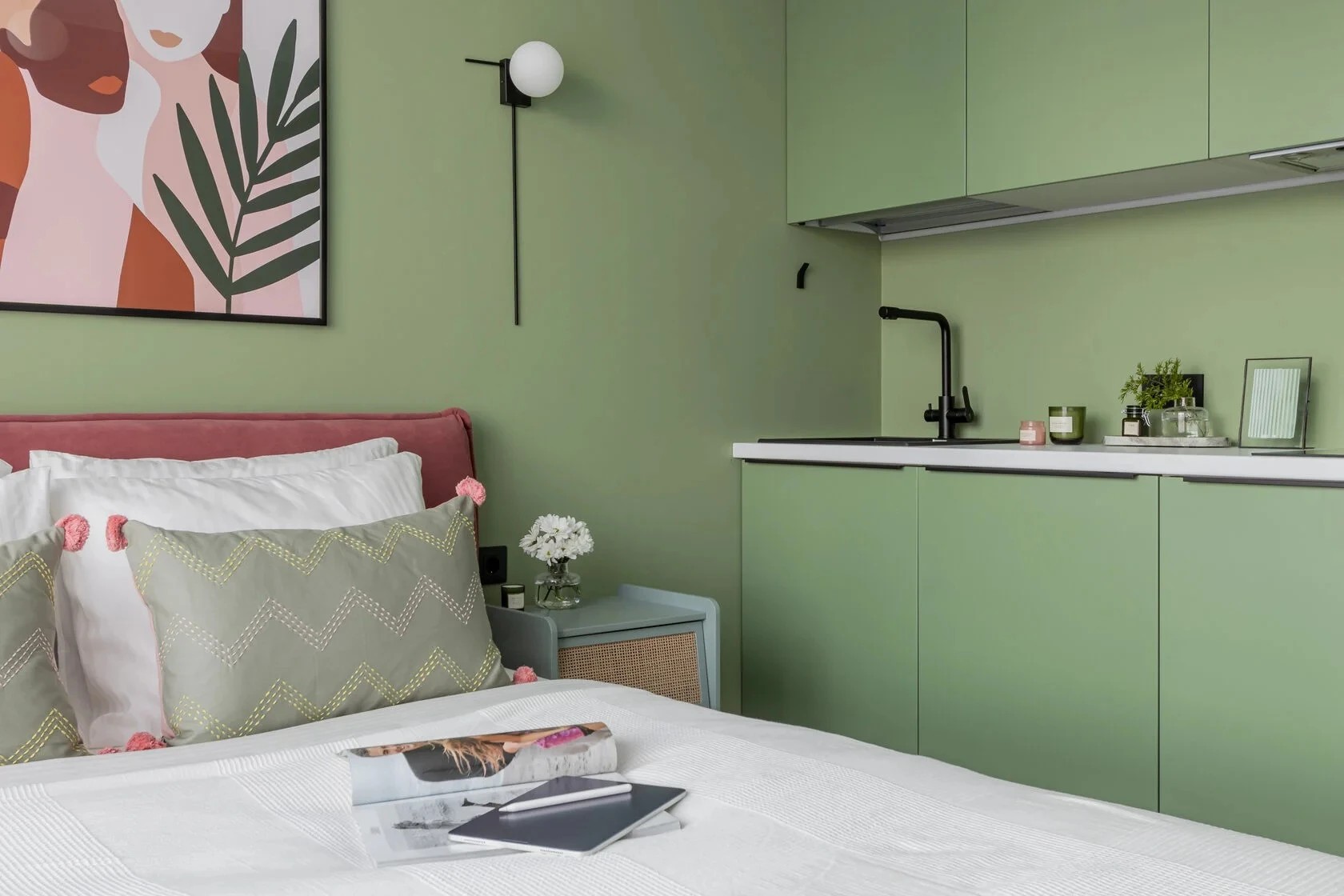 Проект для аренды в ЖК Ligovsky City. Деление на студии. Апартамент №2