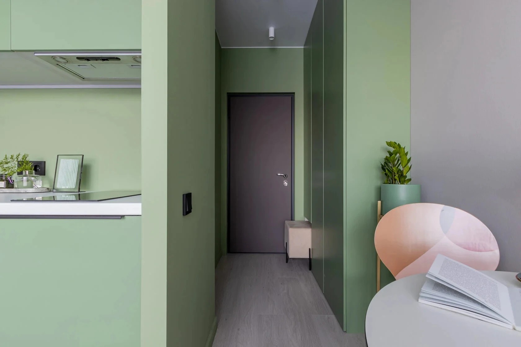 Проект для аренды в ЖК Ligovsky City. Деление на студии. Апартамент №2