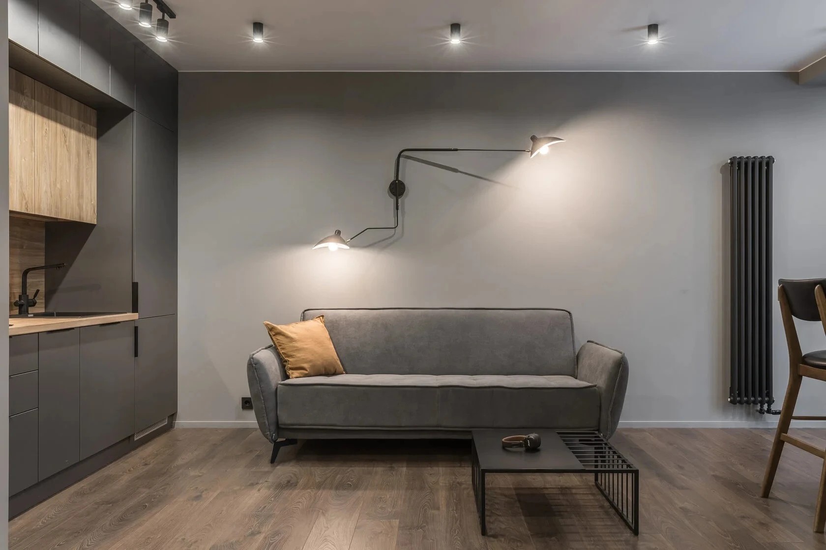 Проект частной квартиры в ЖК бизнес-класса LENINGRAD