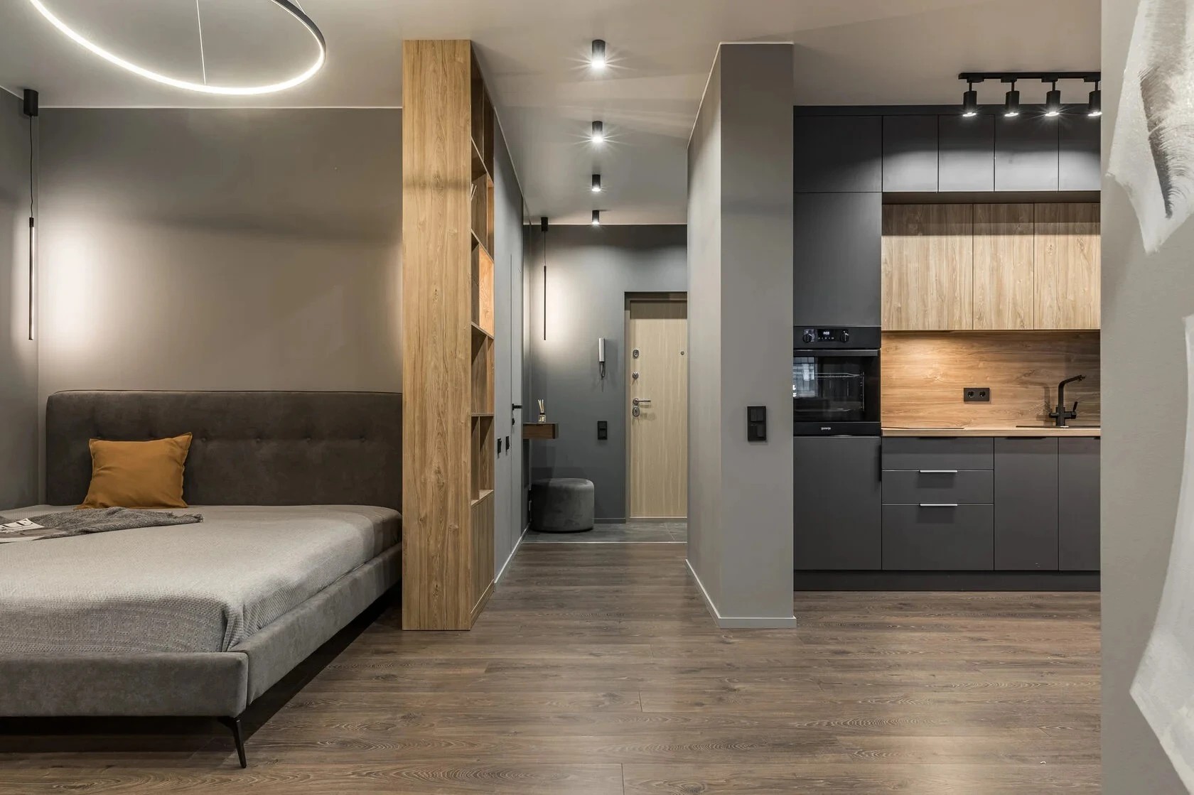 Проект частной квартиры в ЖК бизнес-класса LENINGRAD