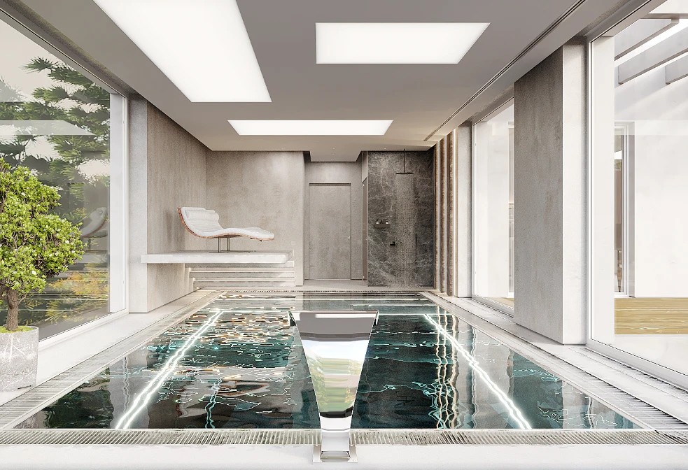 Дом с бассейном