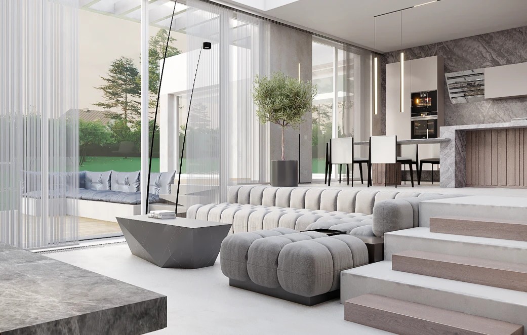 Дом с бассейном