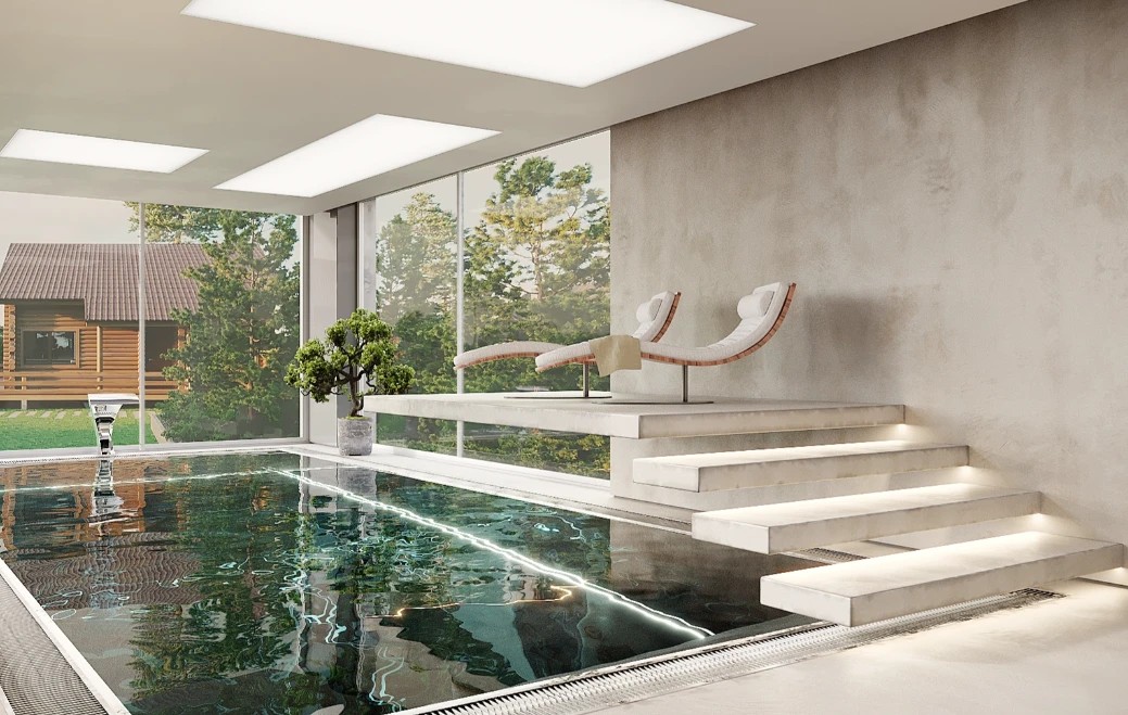 Дом с бассейном