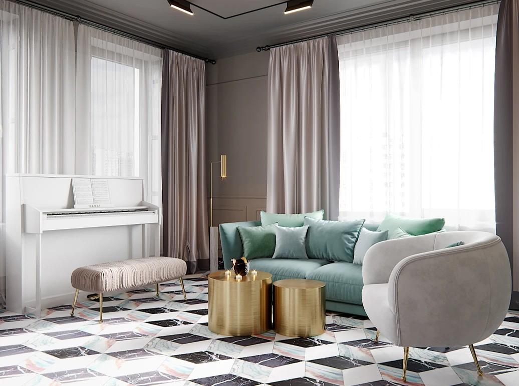 Квартира в ЖК «Смольный парк» для семейной пары