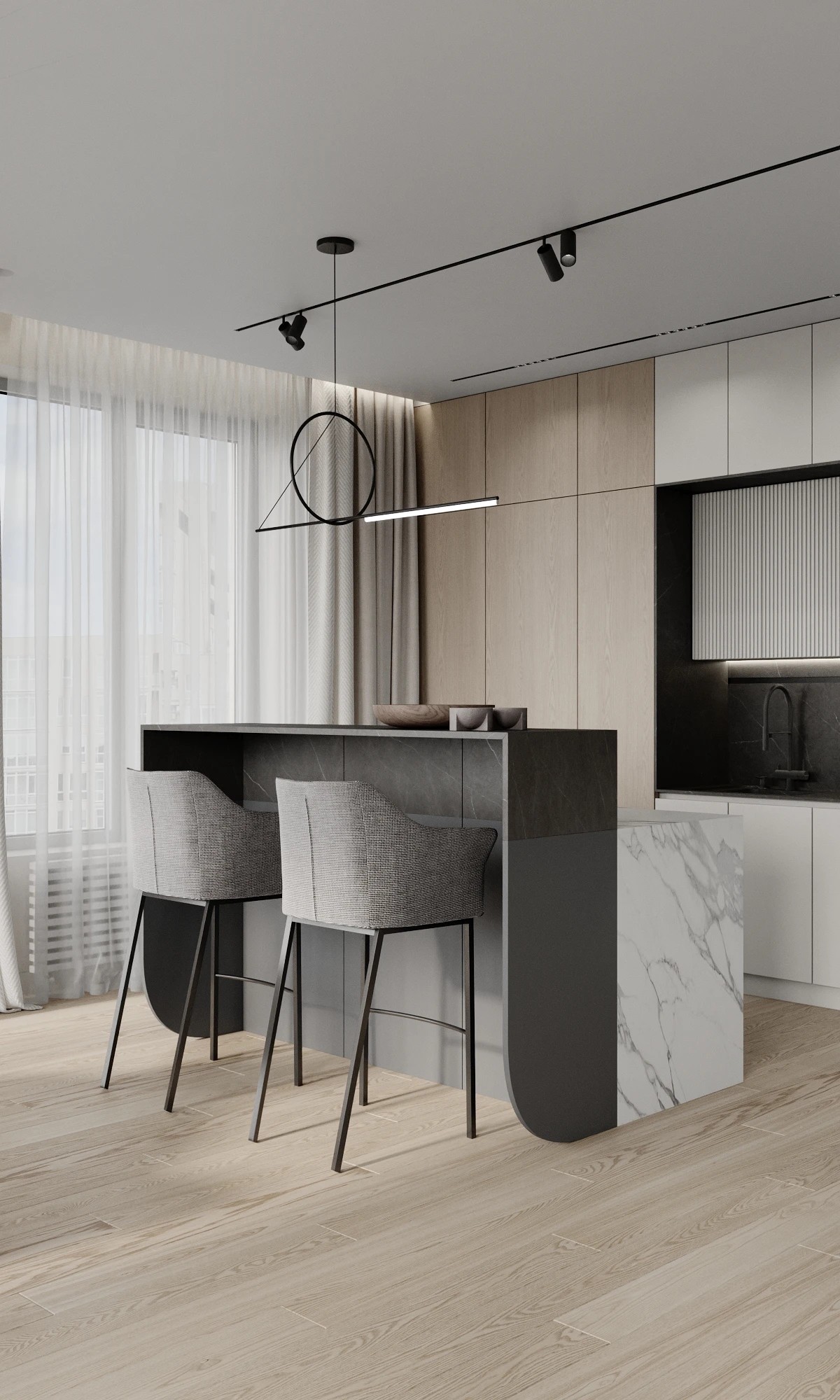 Квартира в ЖК Октавия, 143 кв. м