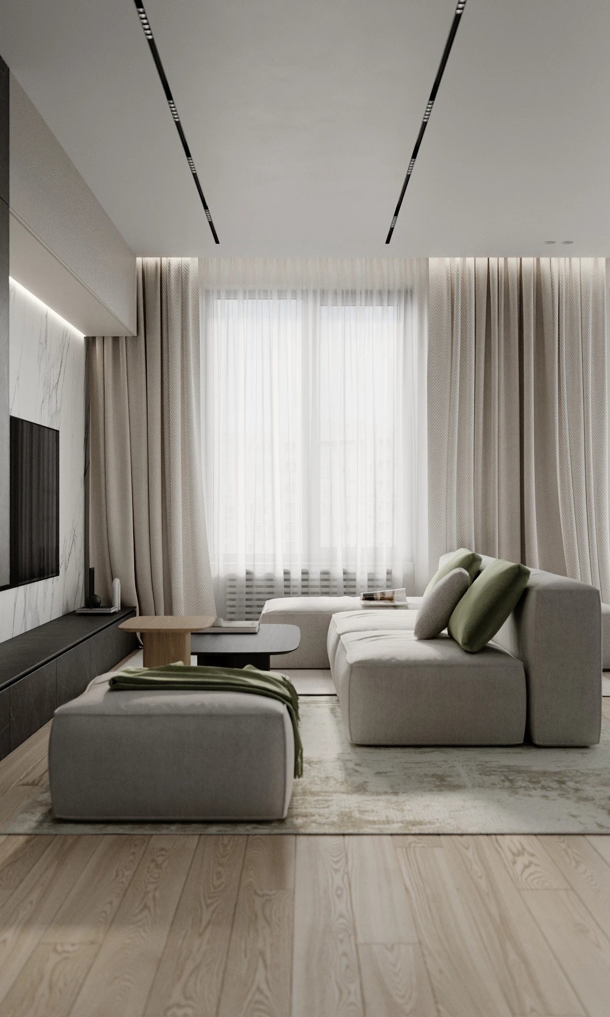 Квартира в ЖК Октавия, 143 кв. м