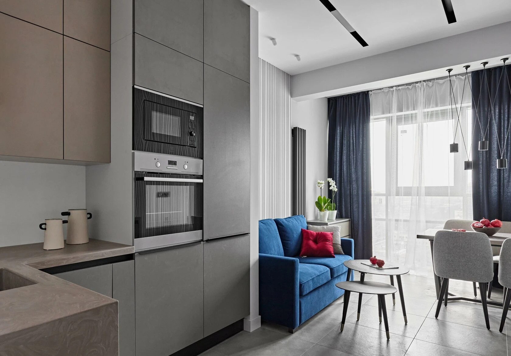 Квартира в ЖК "Дом на набережной", 64 кв.м.