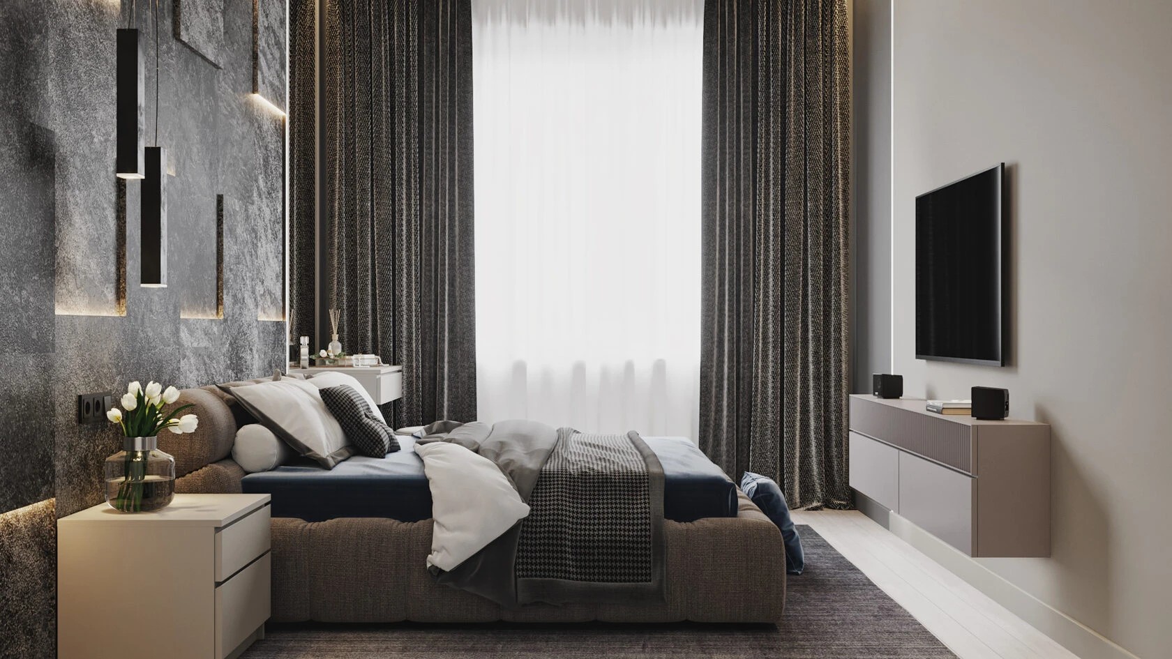 Квартира в ЖК "Дом на набережной", 64 кв.м.