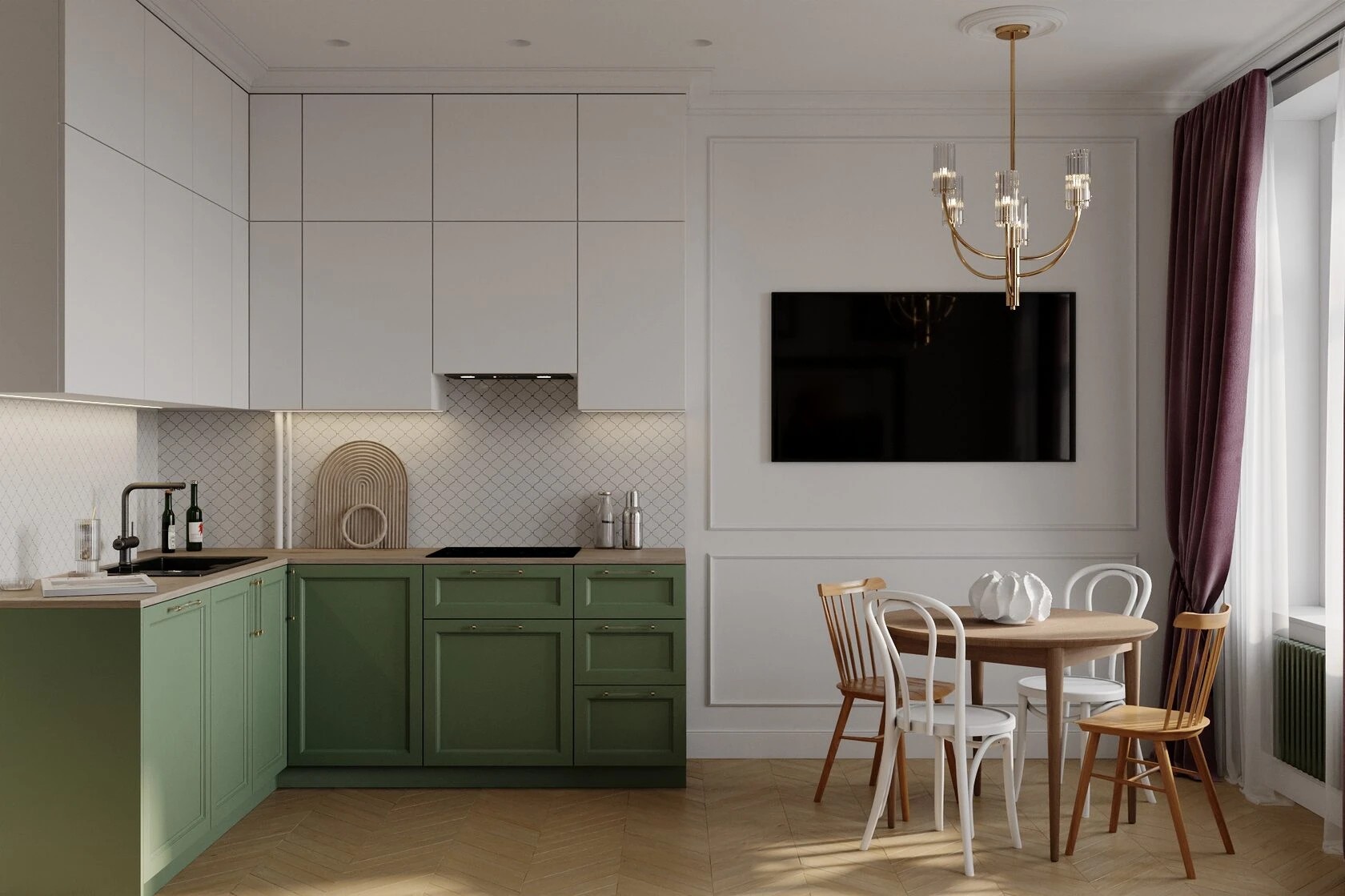 Квартира в ЖК Октавия, 143 кв. м.