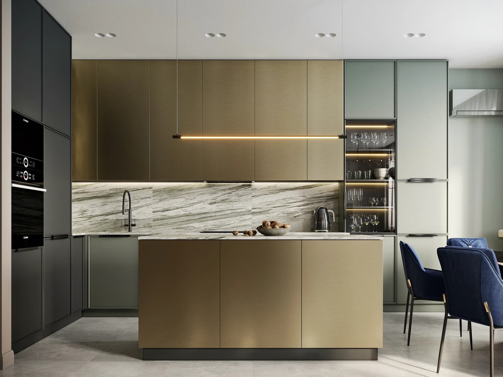 Квартира на улице Фонвизина, 83 кв. м.