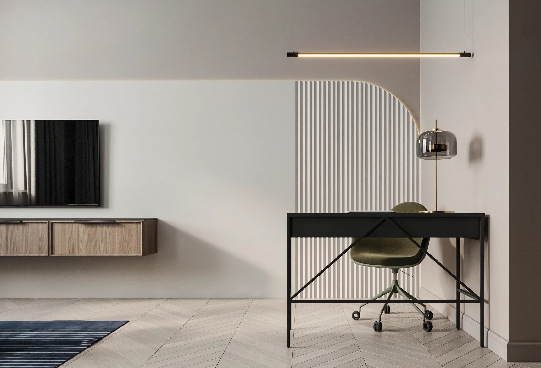 Квартира на улице Фонвизина, 83 кв. м.