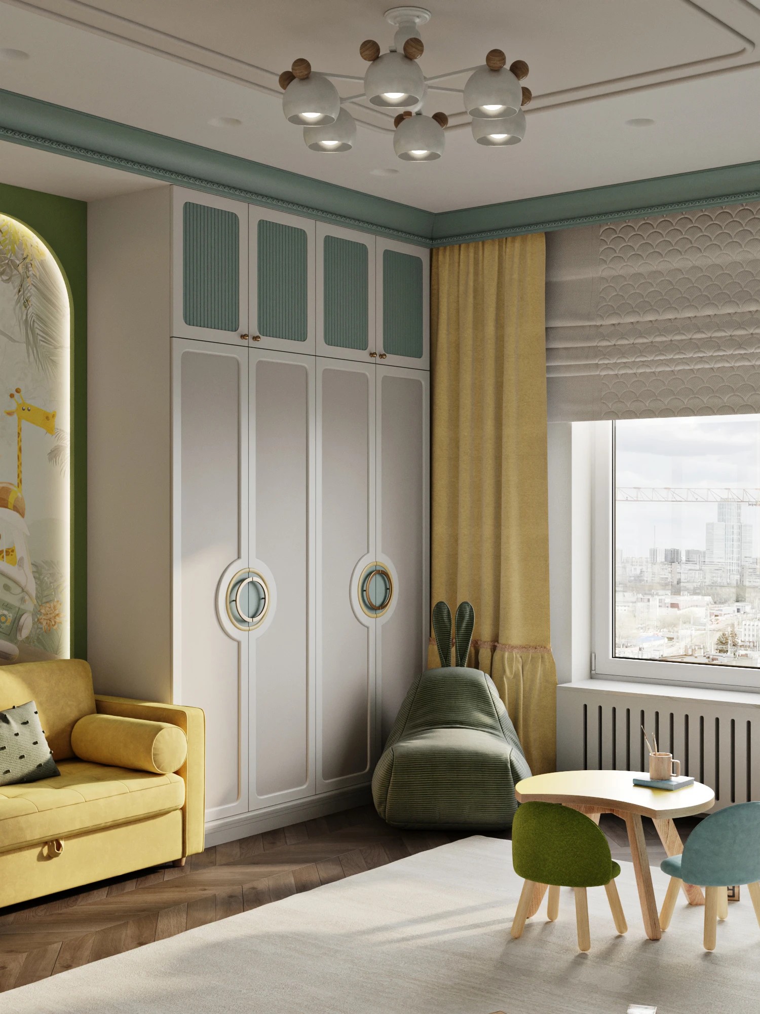 Квартира в ЖК Ботаника, 115 кв.м.